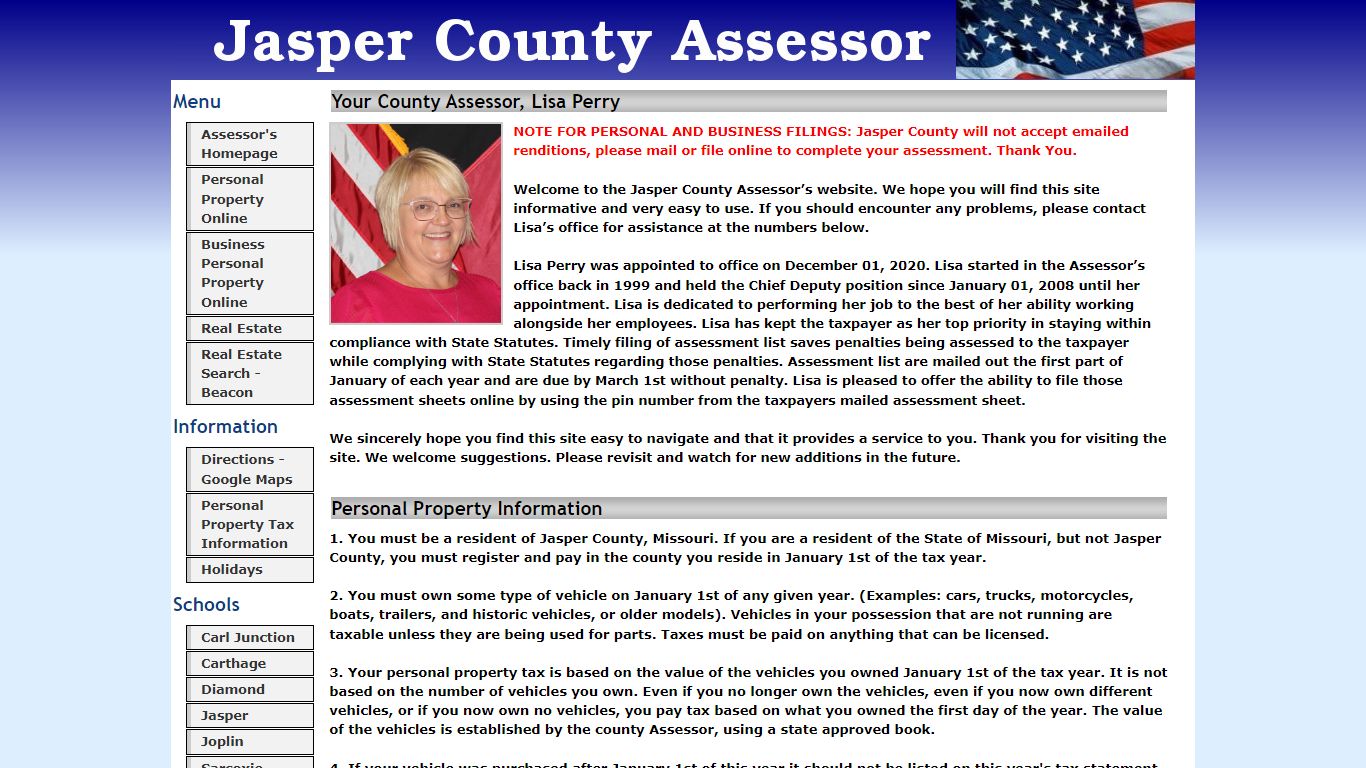 Jasper County Assessor